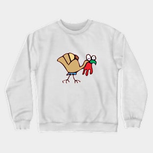 Living Walking Turkey Crewneck Sweatshirt